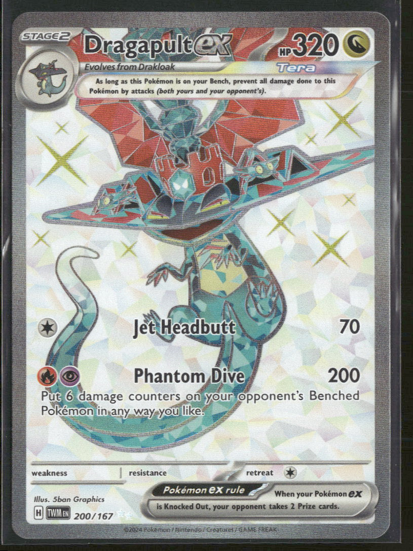 SV06: Twilight Masquerade Dragapult ex #200/167