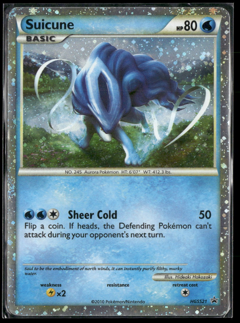 HGSS Promos Suicune #HGSS21