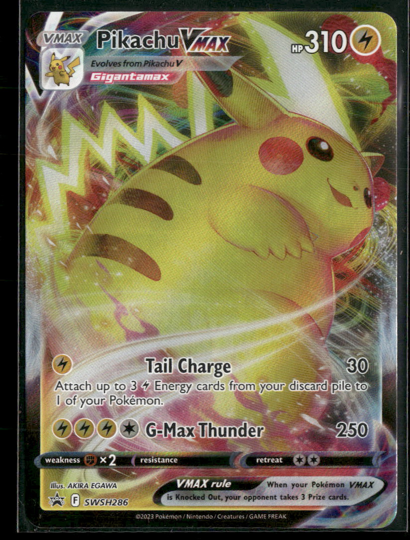SWSH: Sword & Shield Promo Cards Pikachu VMAX #SWSH286