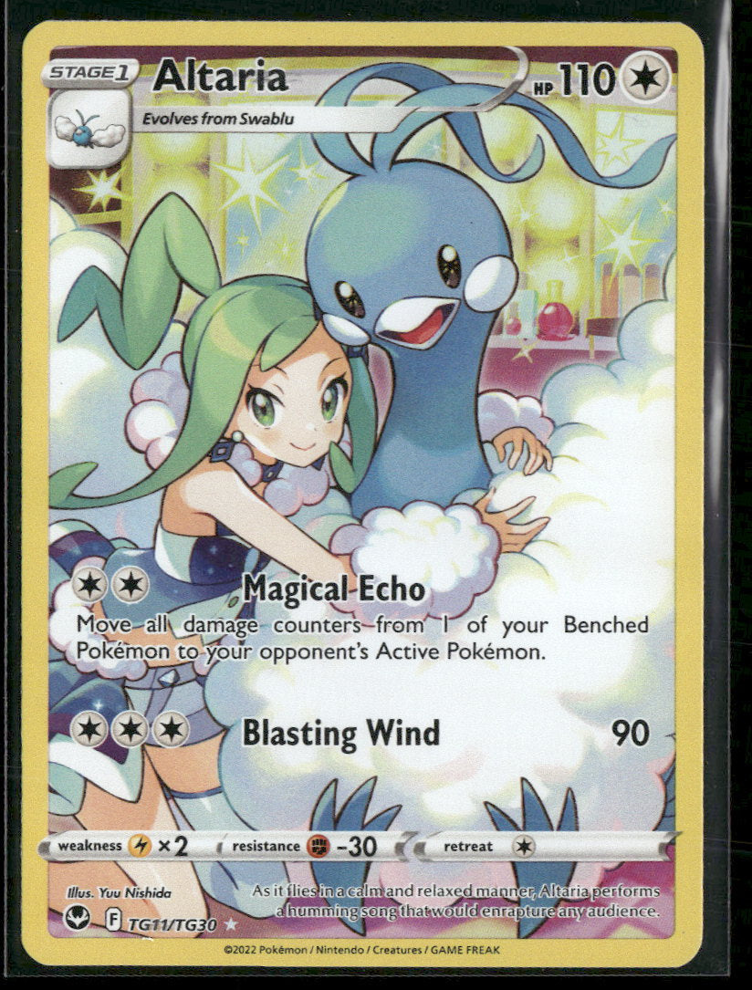 SWSH12: Silver Tempest Trainer Gallery Altaria #TG11/TG30