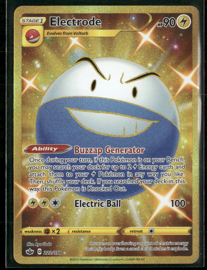 SWSH06: Chilling Reign Electrode (Secret) #222/198