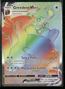 SWSH08: Fusion Strike Greedent VMAX (Secret) #272/264