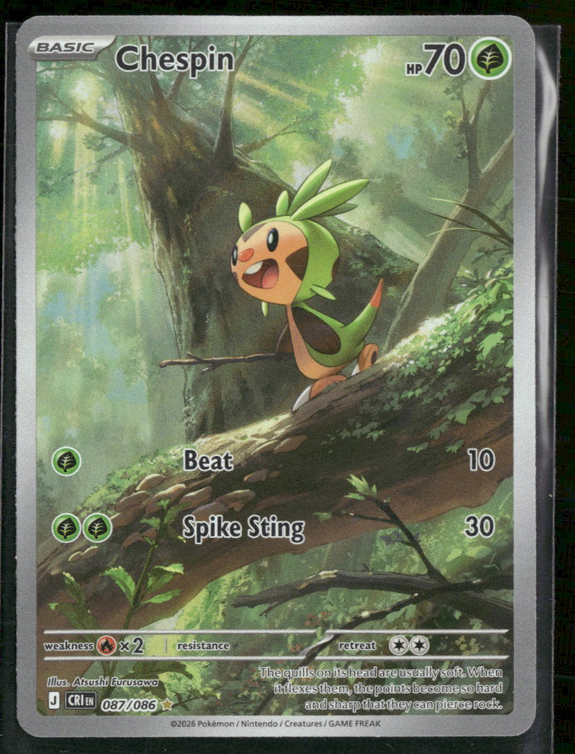 ME04: Chaos Rising Chespin #087/086