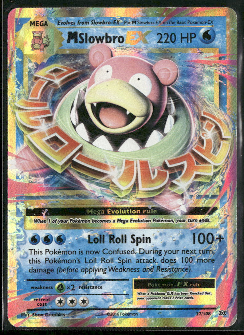 XY - Evolutions M Slowbro EX #27/108