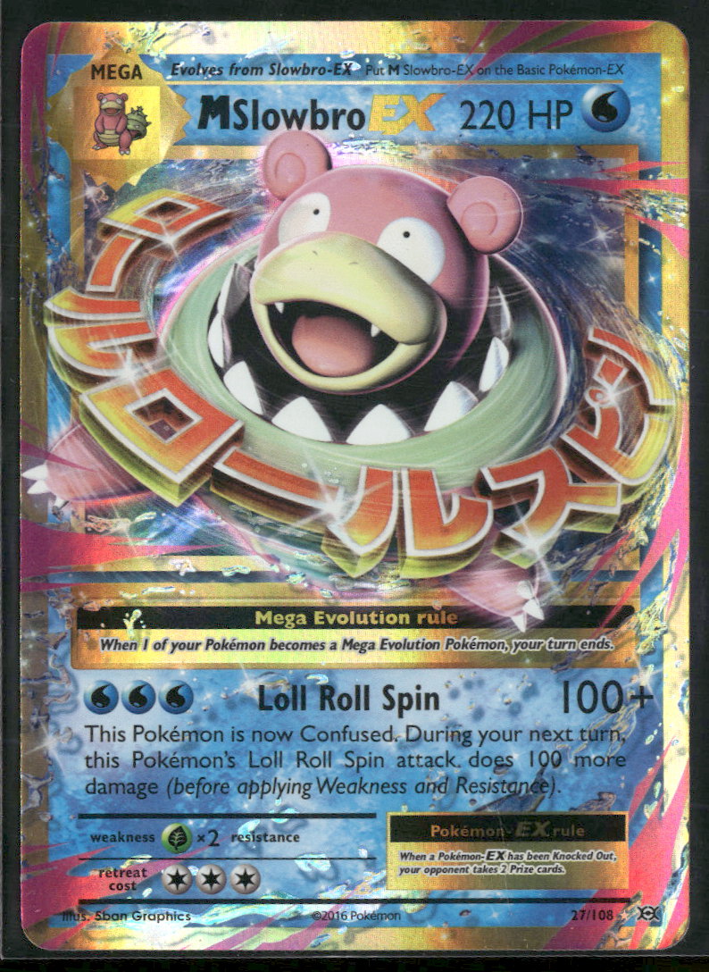 XY - Evolutions M Slowbro EX #27/108