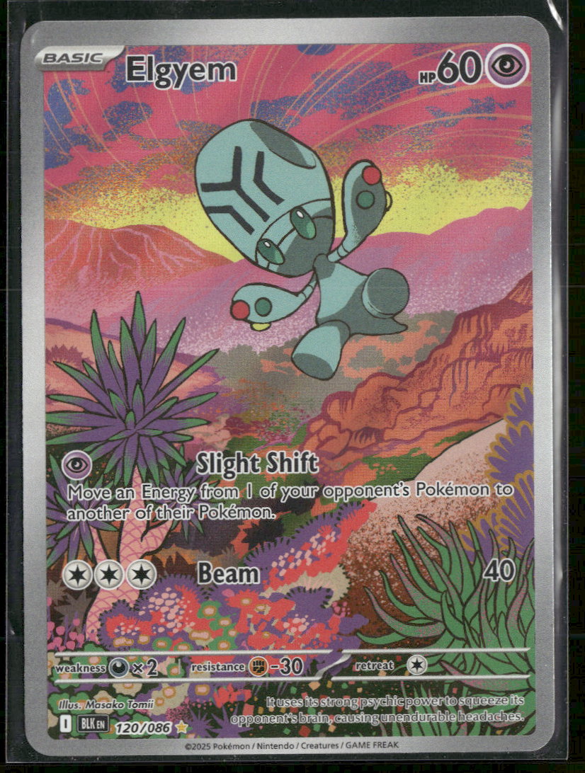 SV: Black Bolt Elgyem #120/086