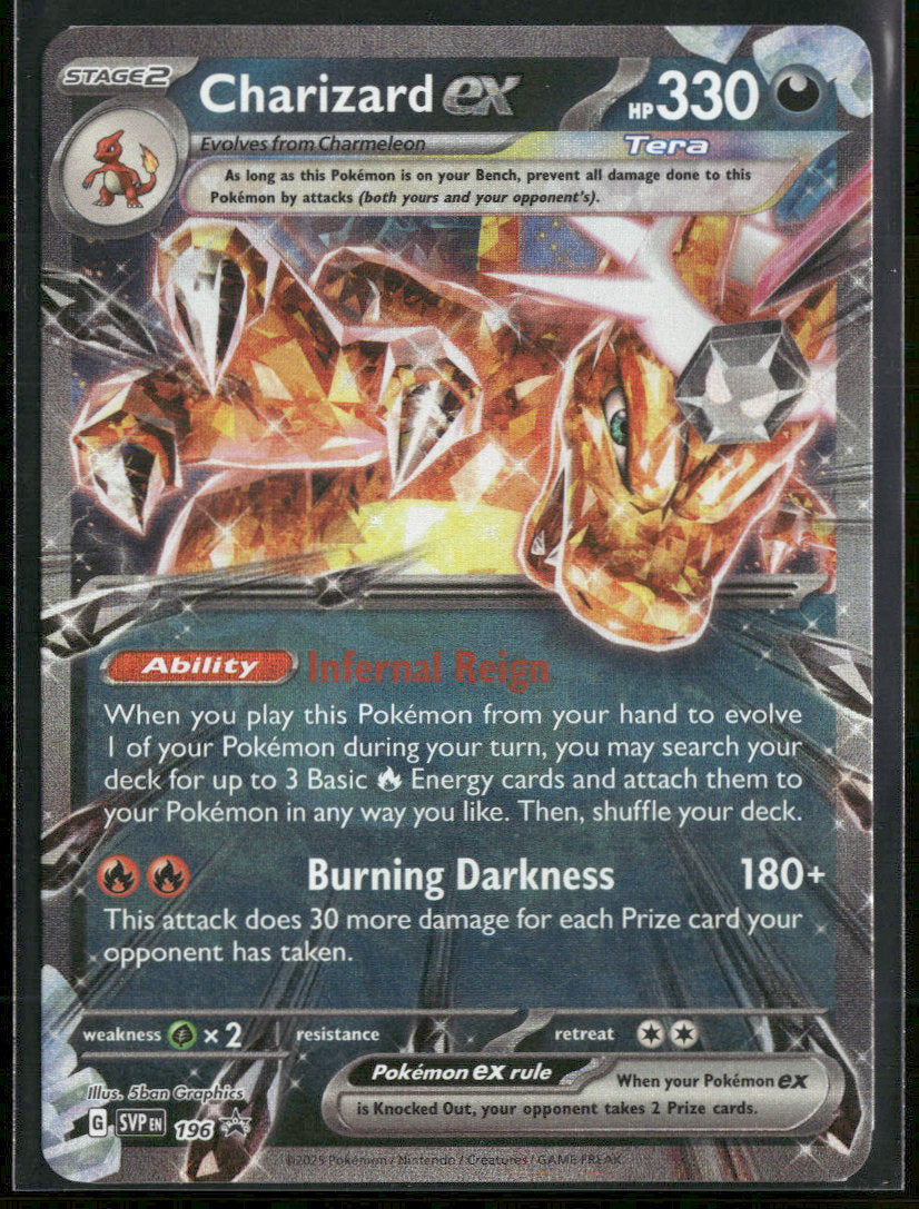 SV: Scarlet & Violet Promo Cards Charizard ex -196 #196
