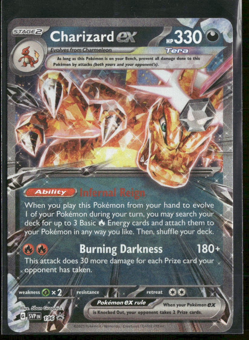 SV: Scarlet & Violet Promo Cards Charizard ex -196 #196