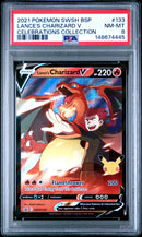 2021 Pokemon Swsh BSP Celebrations Collection Lance'S Charizard V 8 PSA #133
