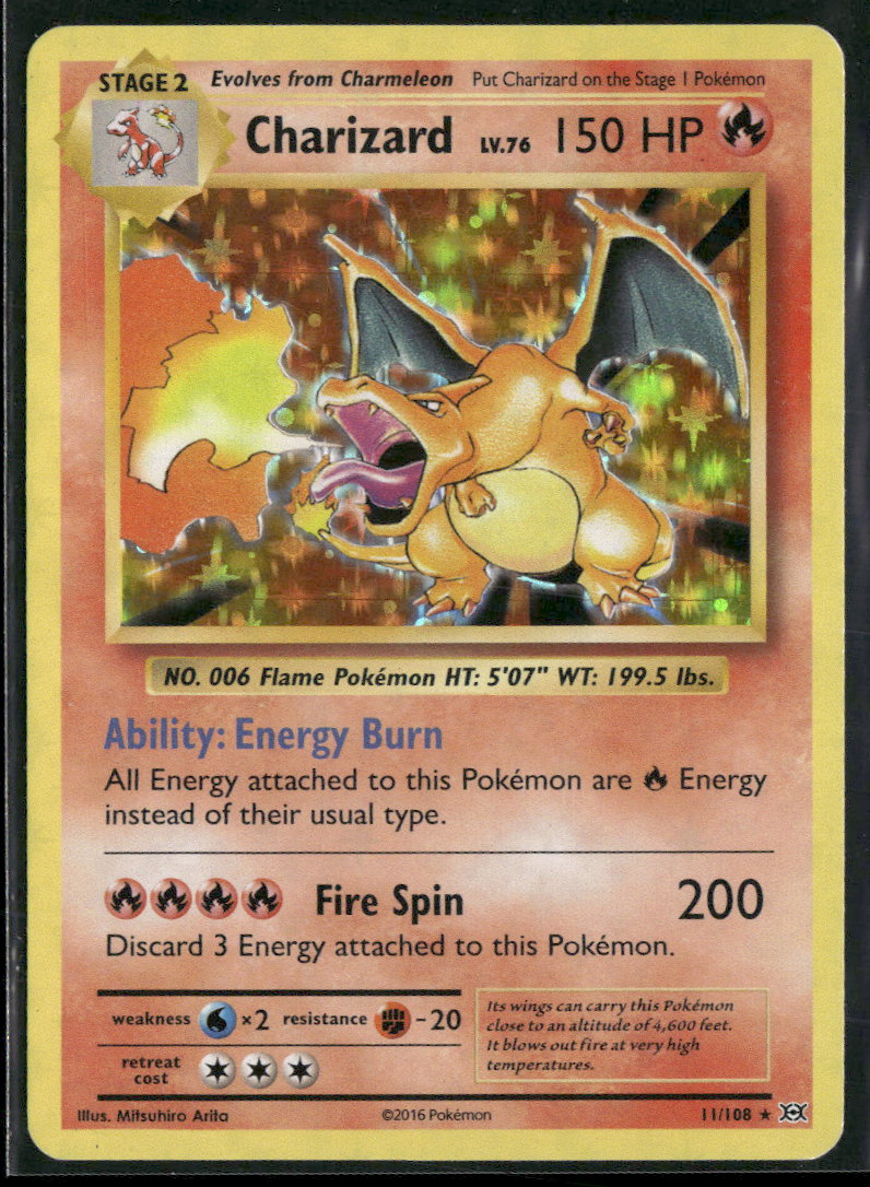 XY - Evolutions Charizard #11/108
