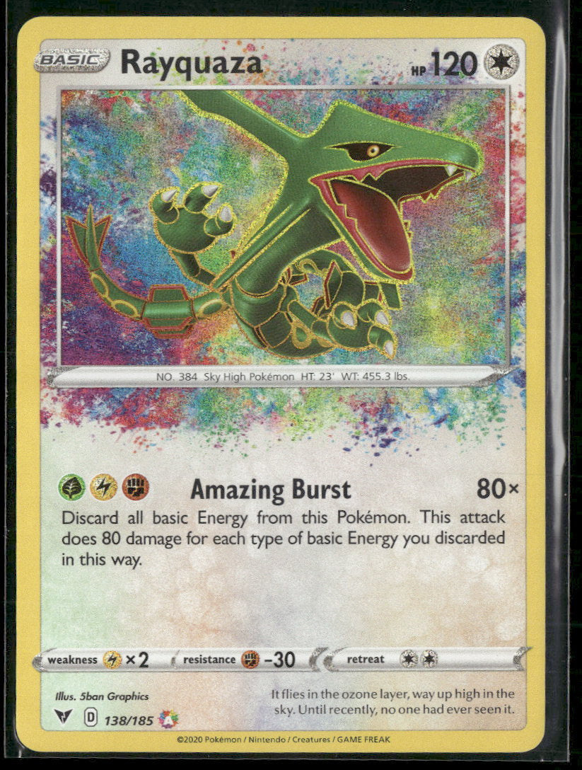 SWSH04: Vivid Voltage Rayquaza #138/185