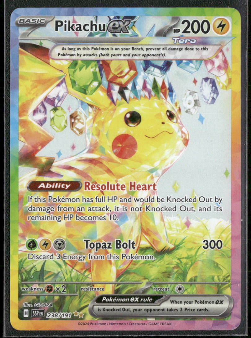 SV08: Surging Sparks Pikachu ex #238/191