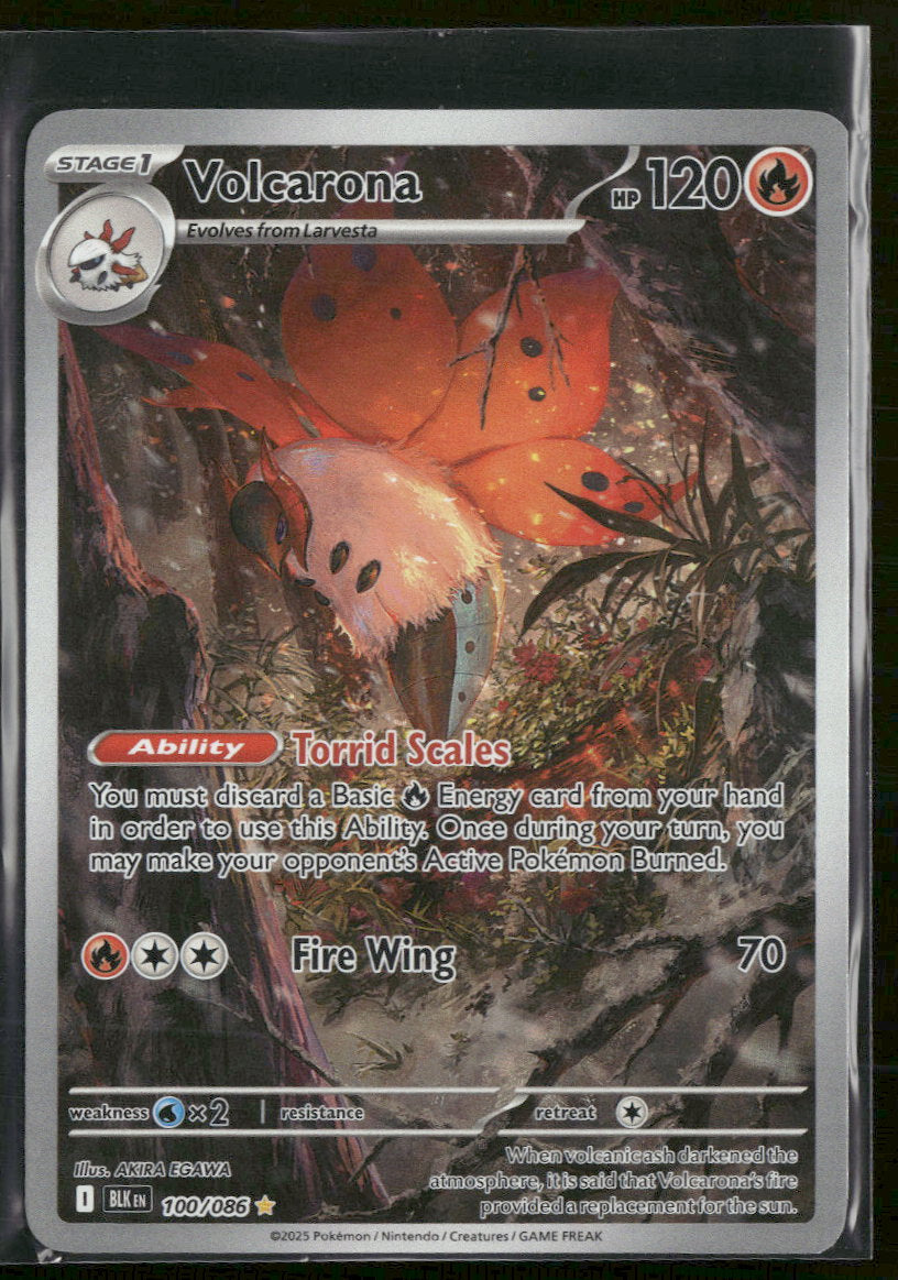SV: Black Bolt Volcarona #100/086