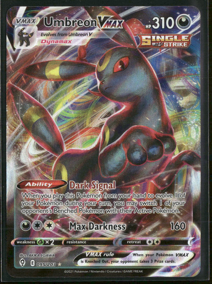 SWSH07: Evolving Skies Umbreon VMAX #095/203