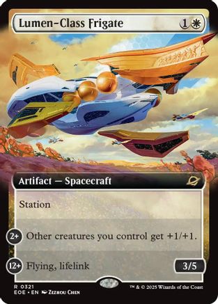 Lumen-Class Frigate (Extended Art) (EOE-321) - Edge of Eternities