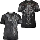 Trendy Dark Knight Casual Short Sleeve T-shirt