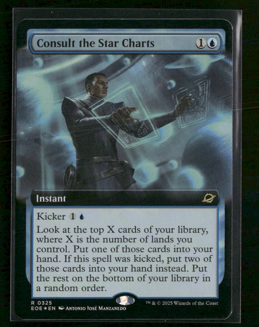 Edge of Eternities Consult the Star Charts (Extended Art) #325