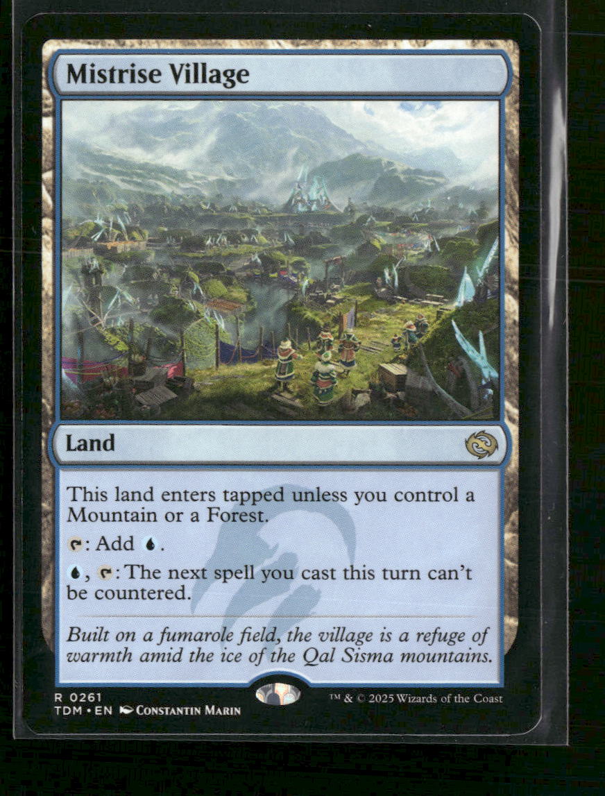 Tarkir: Dragonstorm Mistrise Village #261