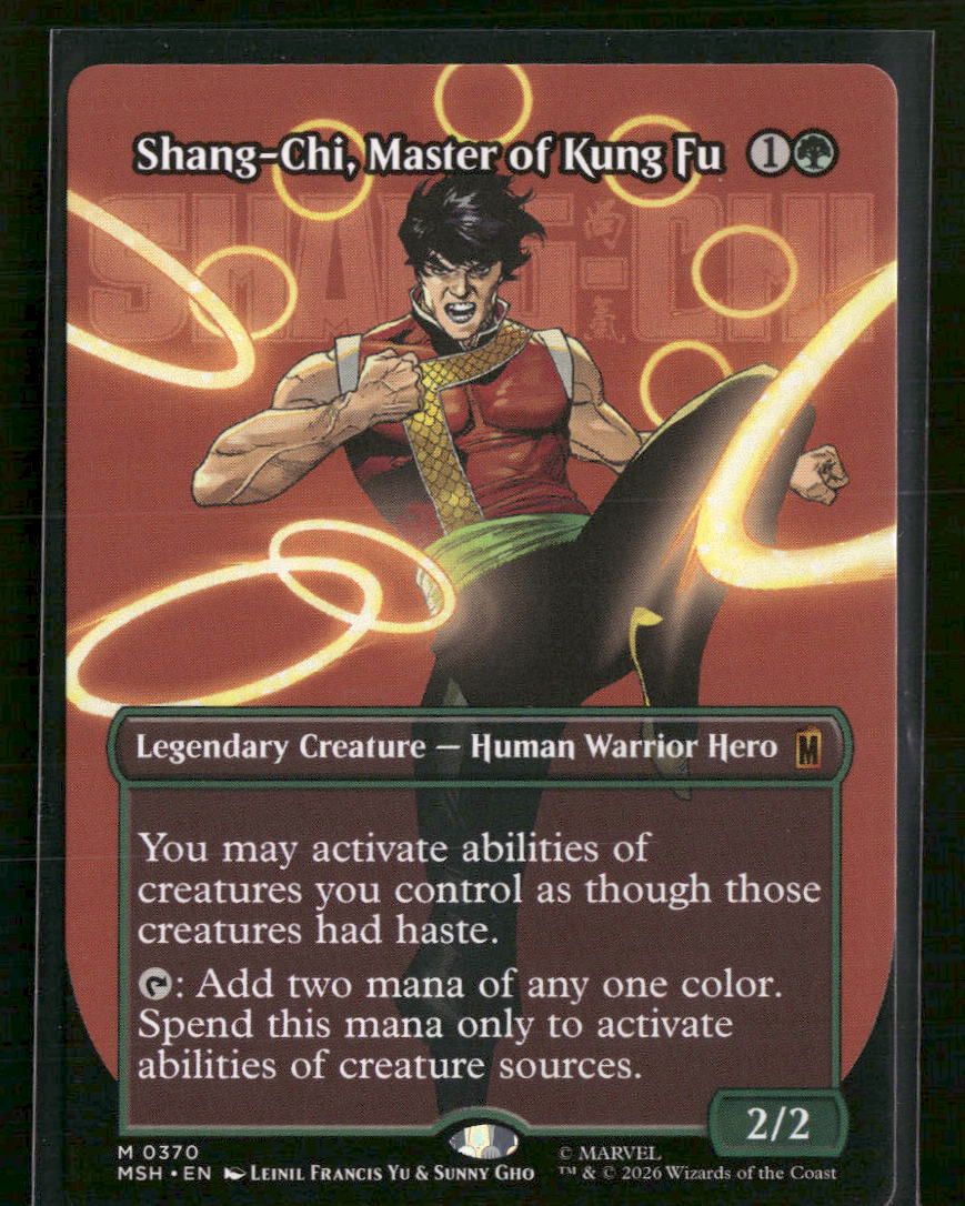 Marvel Super Heroes Shang-Chi, Master of Kung Fu (Borderless) (0370) #370