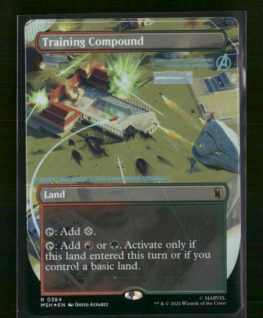 Marvel Super Heroes Training Compound (Borderless) #384