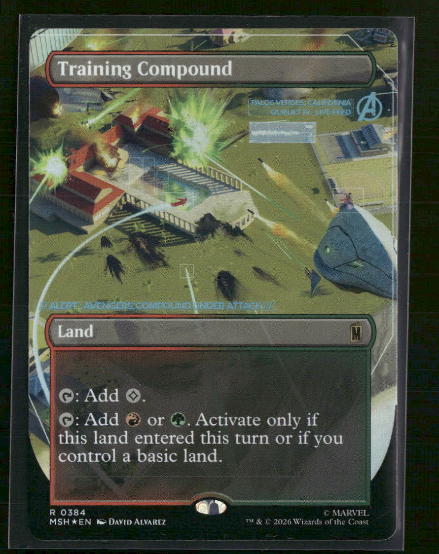 Marvel Super Heroes Training Compound (Borderless) #384