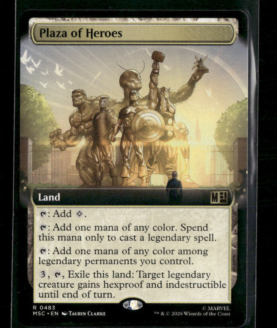 Commander: Marvel Super Heroes Plaza of Heroes (Extended Art) #483