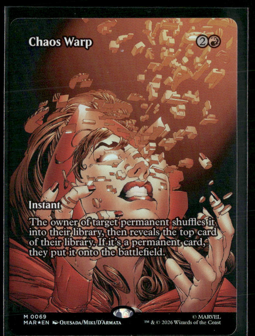 Marvel Universe Eternal-Legal Chaos Warp (Borderless) #69