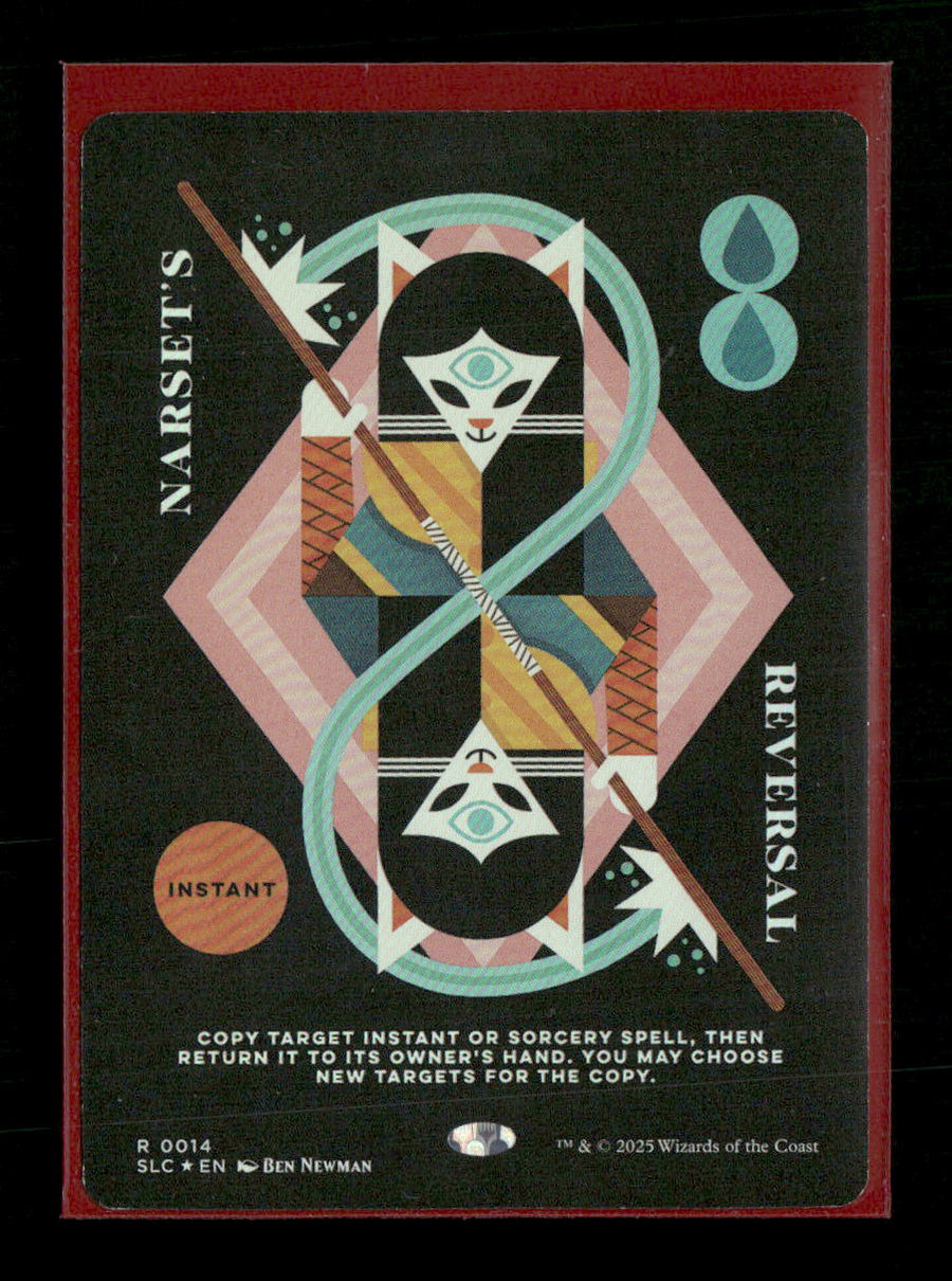 Secret Lair Countdown kit Narset's Reversal #14