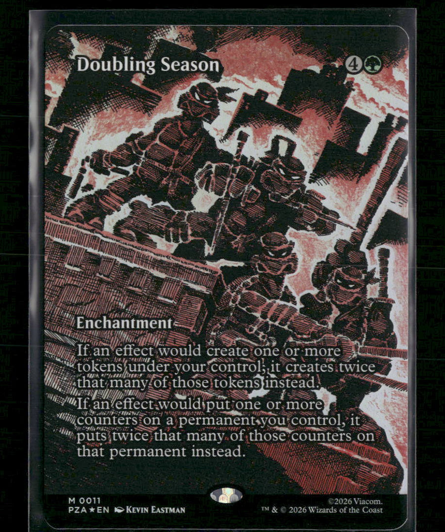 Teenage Mutant Ninja Turtles Source Material Doubling Season (Borderless) #11