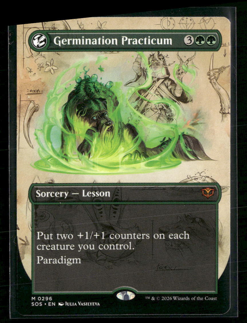 Secrets of Strixhaven Germination Practicum (Borderless) #296