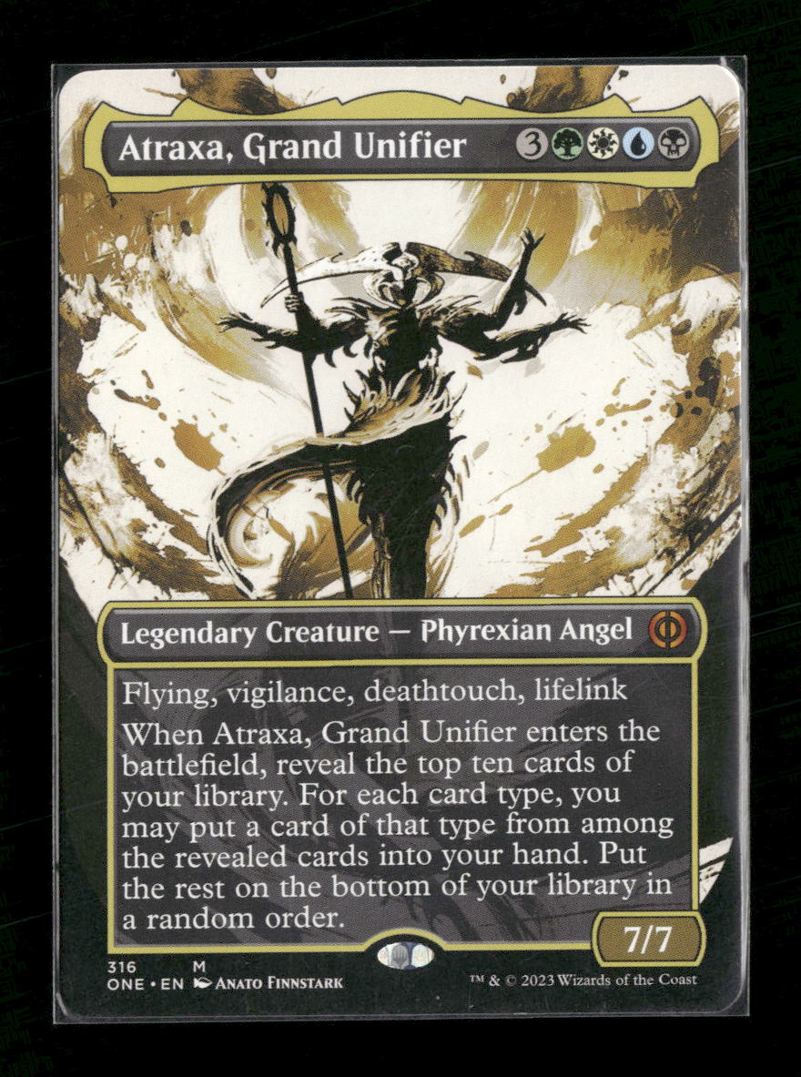 Phyrexia: All Will Be One Atraxa, Grand Unifier (Showcase) #316