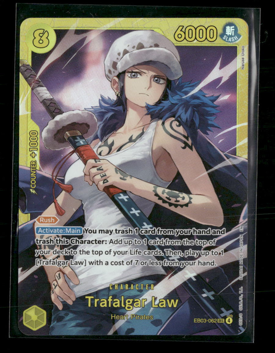 Extra Booster: One Piece Heroines Edition Trafalgar Law #EB03-062