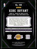 2013-14 Panini Pinnacle Kobe Bryant #108