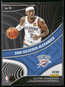 2024-25 Panini Revolution Showstoppers Neutron #/125 Shai Gilgeous-Alexander #19