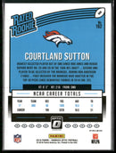 2018 Donruss Optic Rated Rookie Holo Courtland Sutton #162