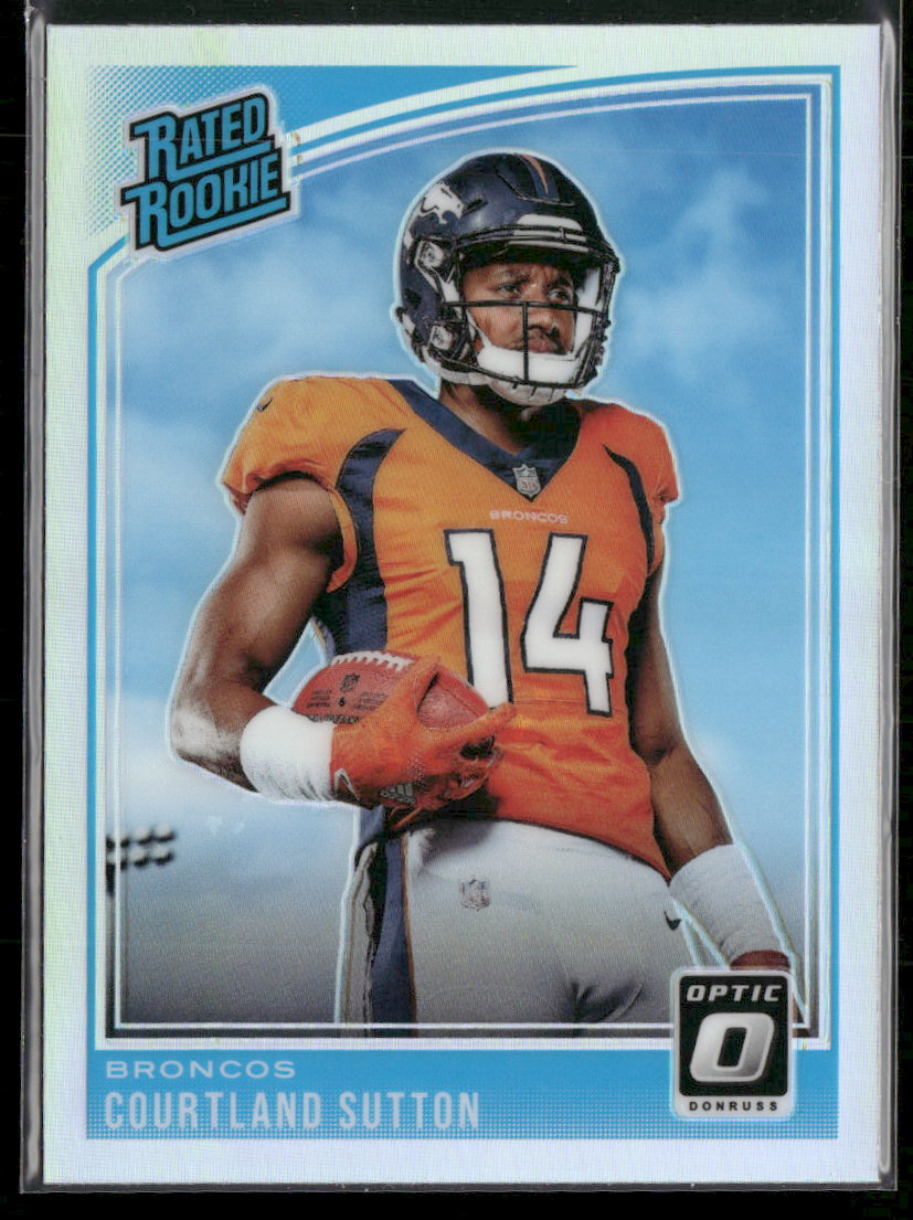 2018 Donruss Optic Rated Rookie Holo Courtland Sutton #162