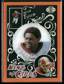 2021 Panini Illusions King of Cards Orange Sean Taylor #KC-20