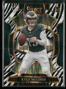 2025 Panini Select Zebra Kyle McCord Rookie #91