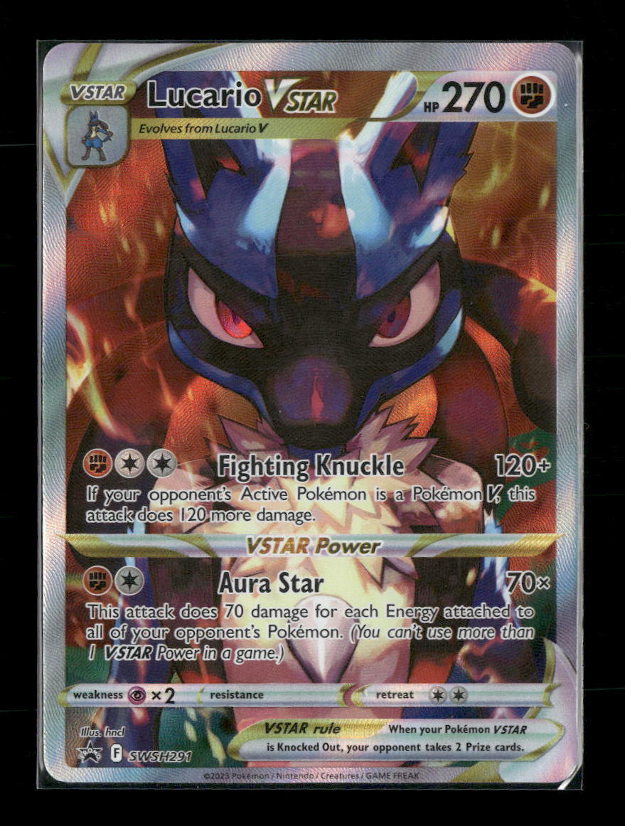 SWSH: Sword & Shield Promo Cards Lucario VSTAR #SWSH291
