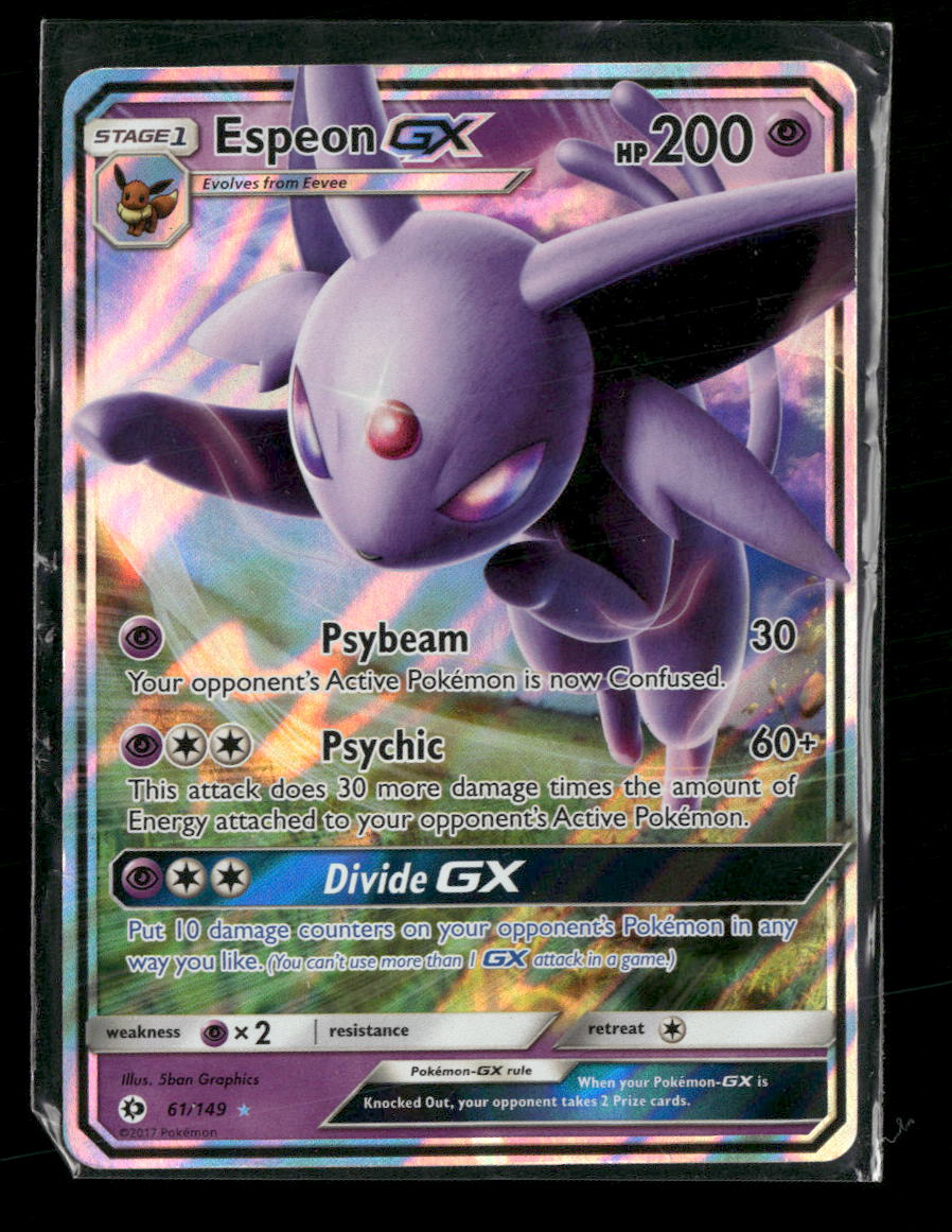 SM Base Set Espeon GX #61/149