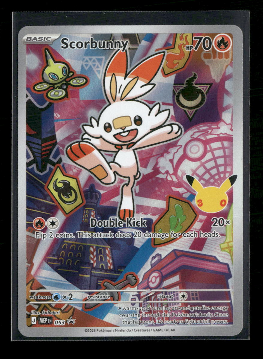 ME: Mega Evolution Promo Scorbunny #053