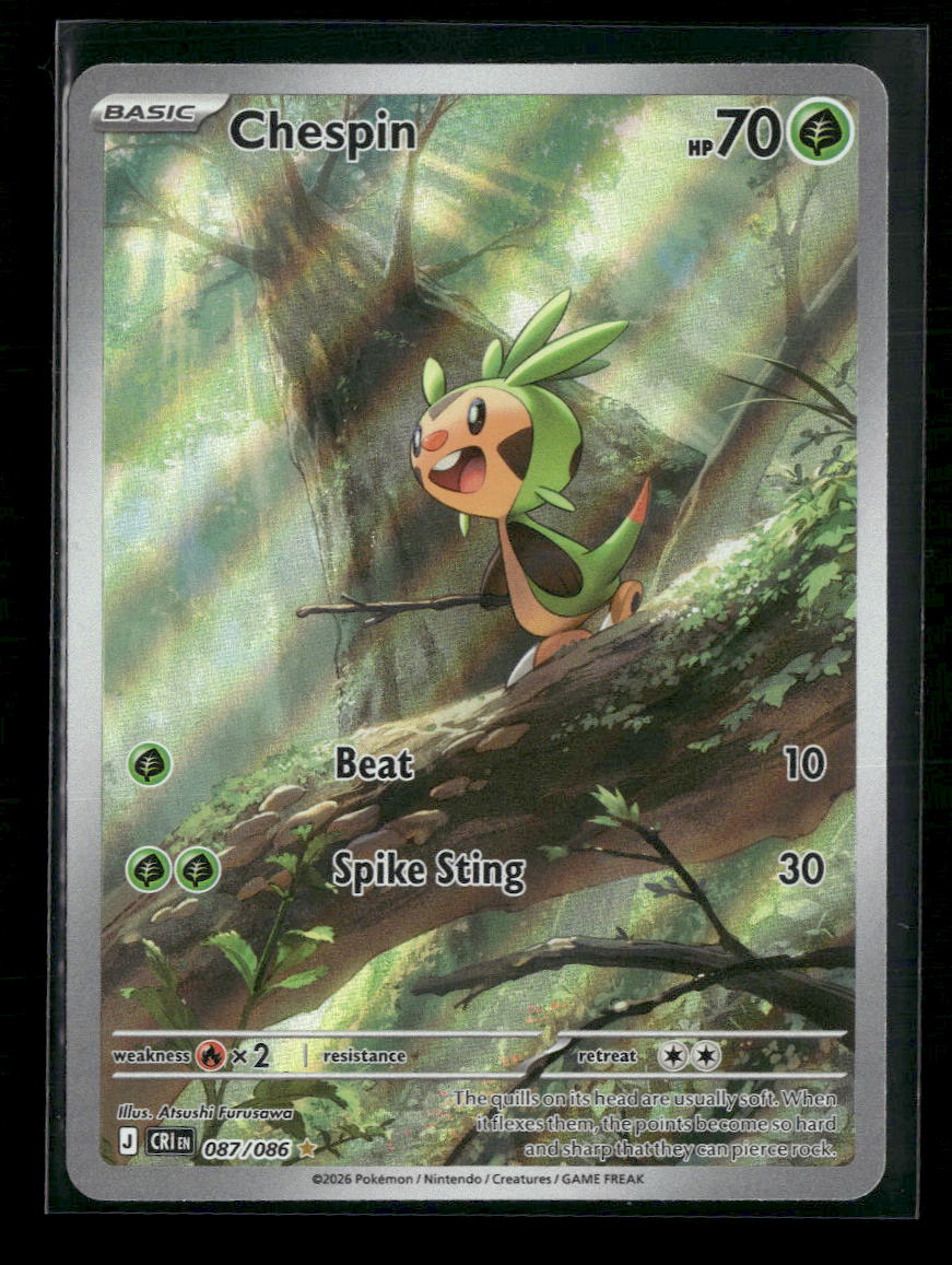ME04: Chaos Rising Chespin #087/086