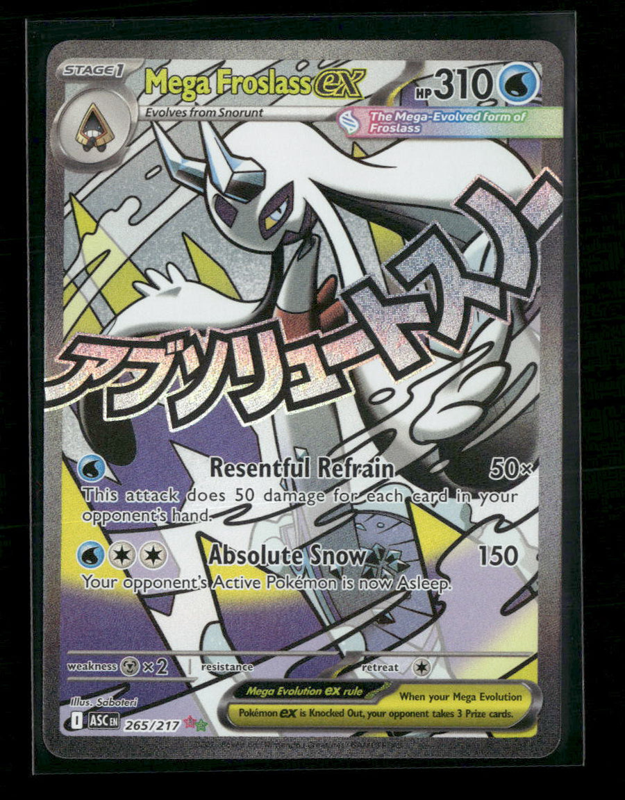 ME: Ascended Heroes Mega Froslass ex #265/217