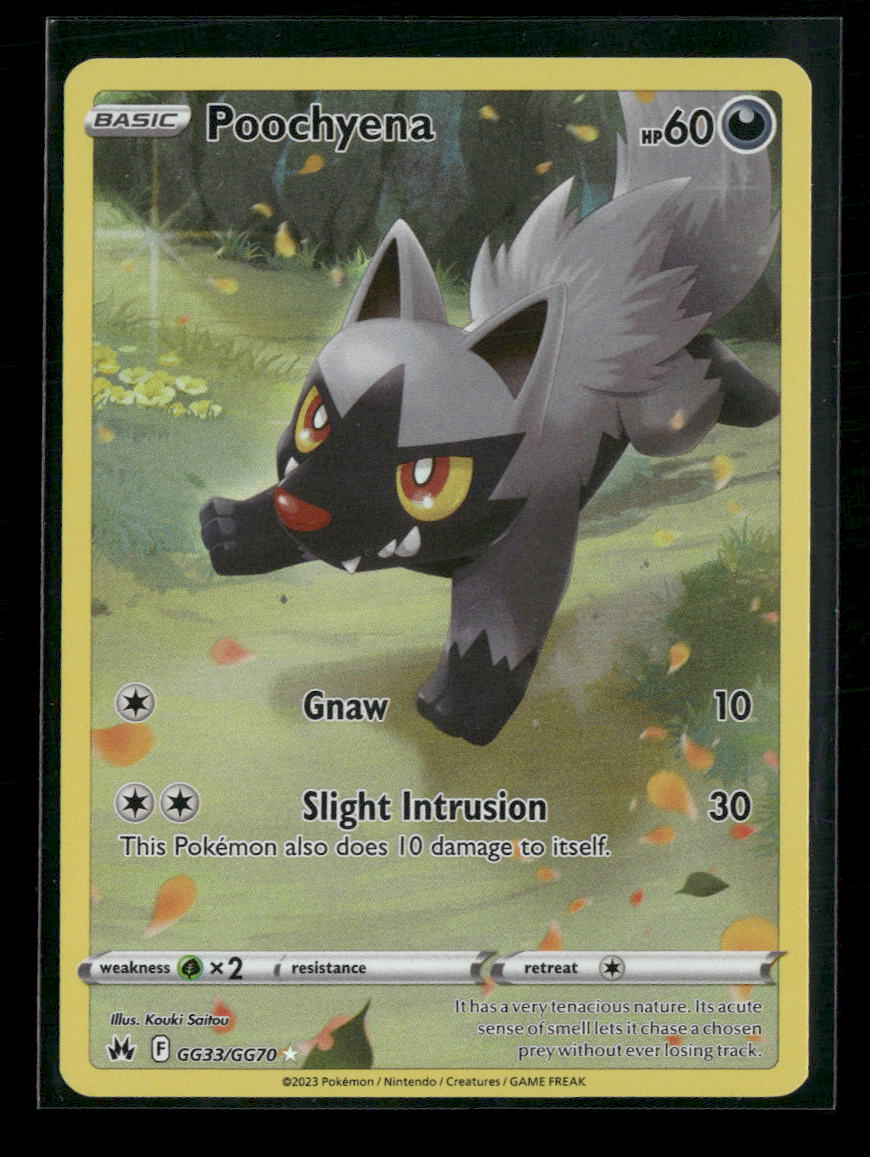 SWSH: Crown Zenith: Galarian Gallery Poochyena #GG33/GG70