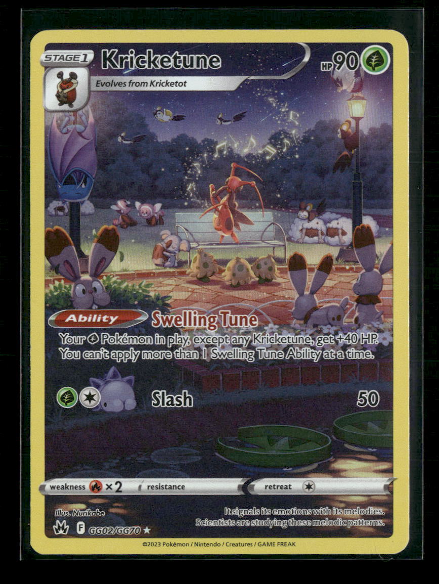 SWSH: Crown Zenith: Galarian Gallery Kricketune #GG02/GG70