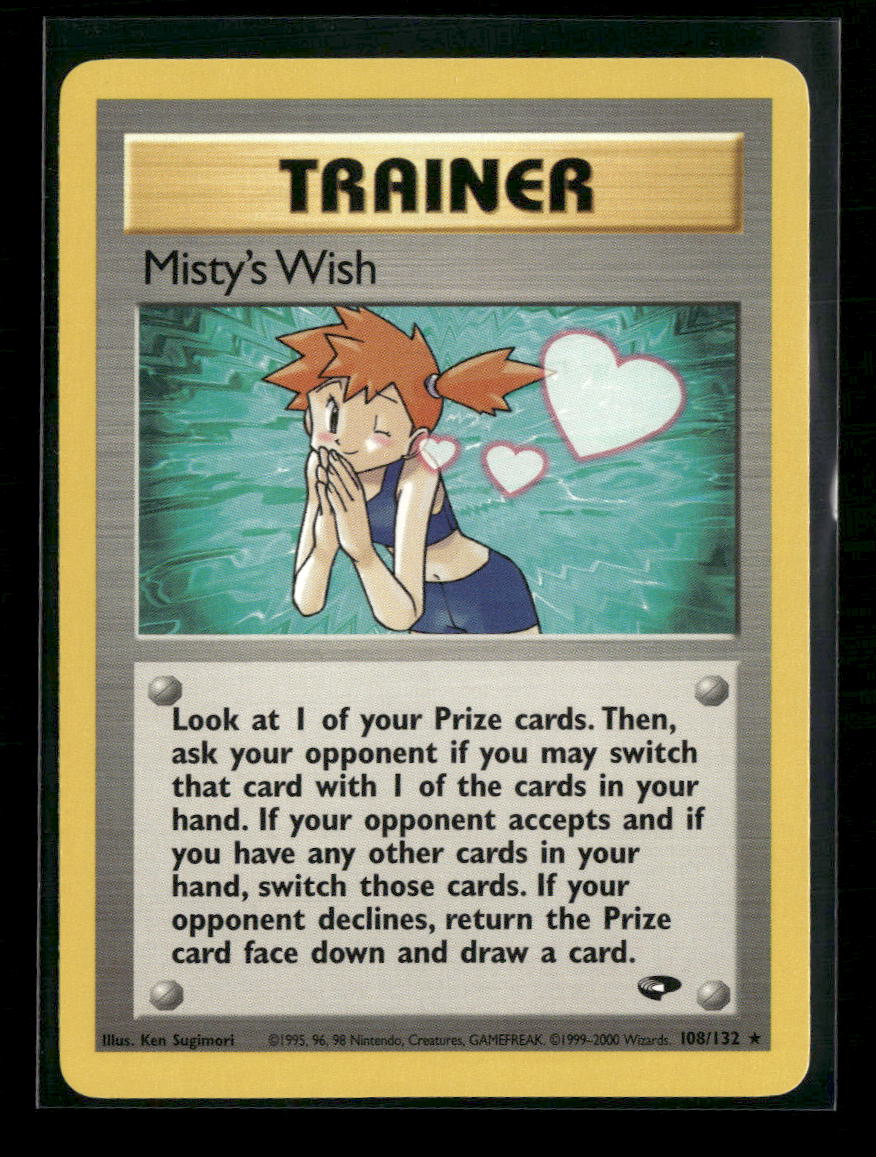 Gym Challenge Misty's Wish #108/132