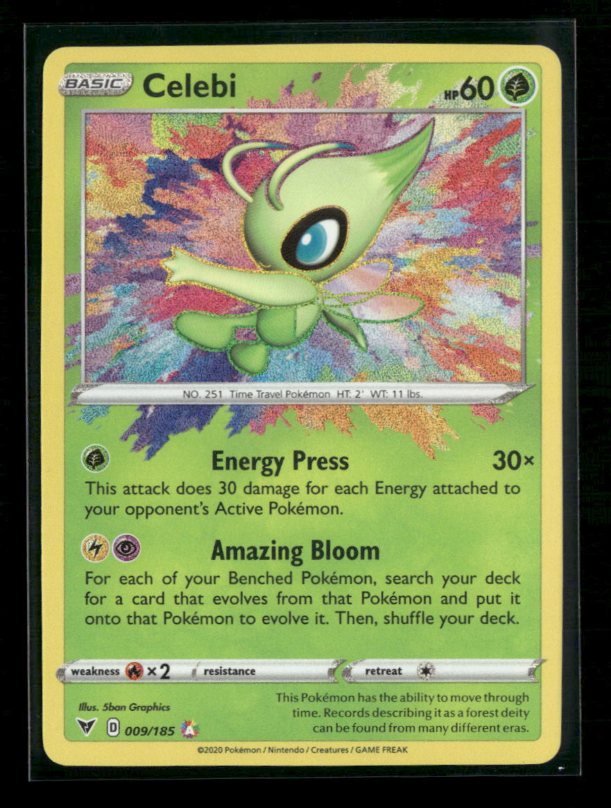 SWSH04: Vivid Voltage Celebi #009/185