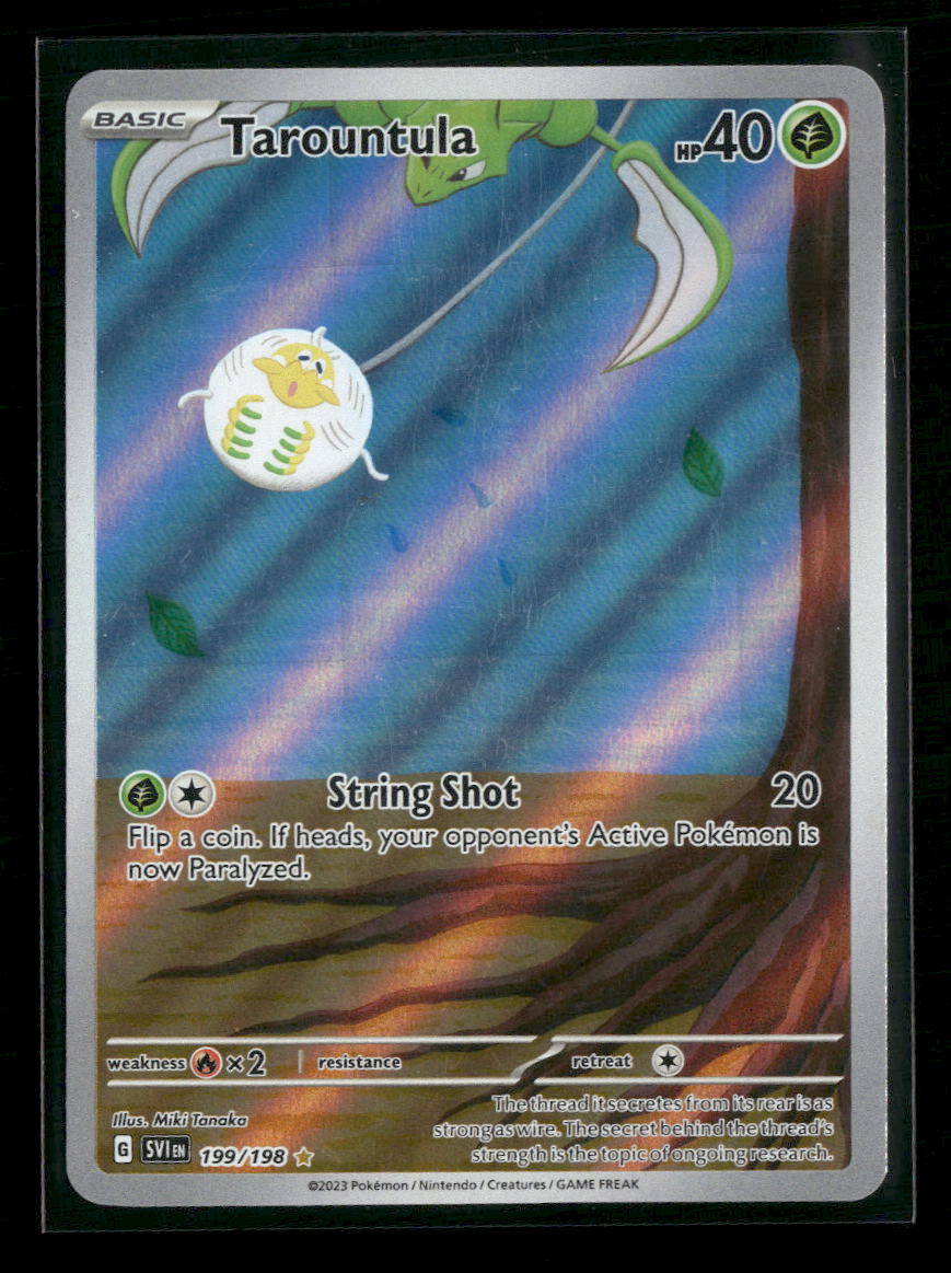 SV01: Scarlet & Violet Base Set Tarountula #199/198