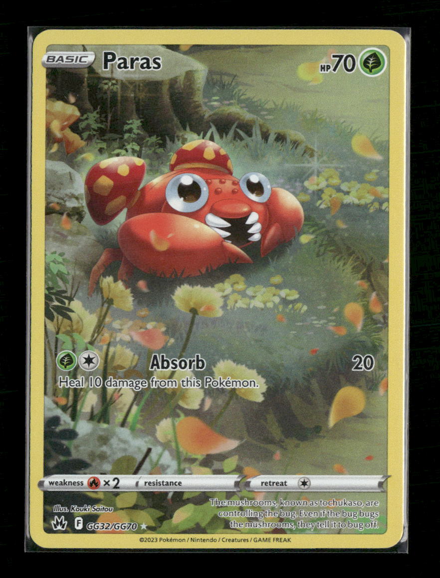 SWSH: Crown Zenith: Galarian Gallery Paras #GG32/GG70