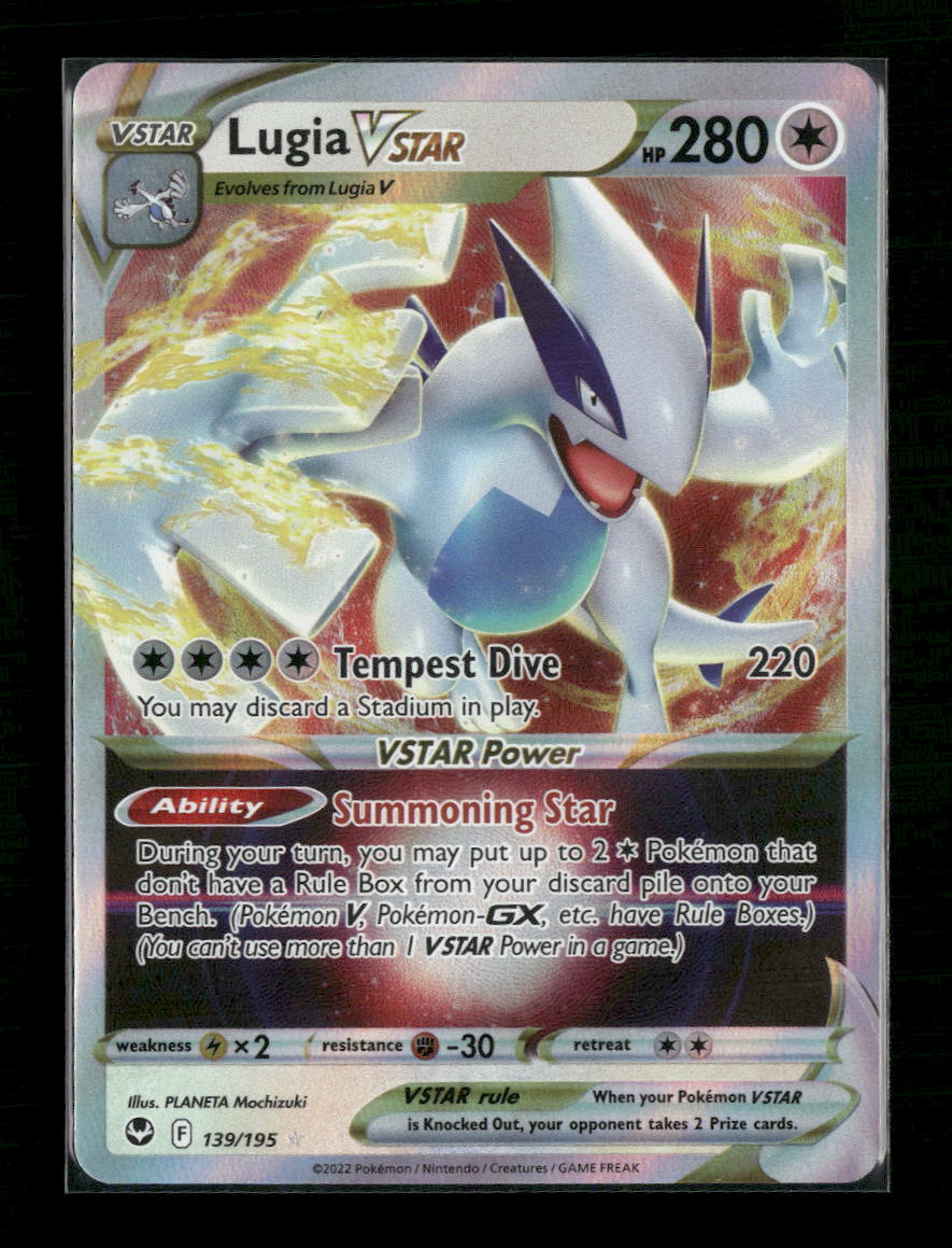SWSH12: Silver Tempest Lugia VSTAR #139/195